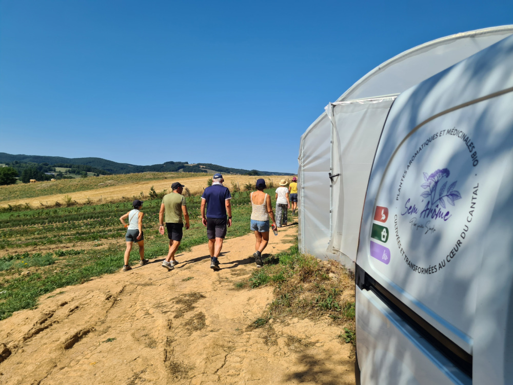 Visite de Sem'Arôme en juillet et en août