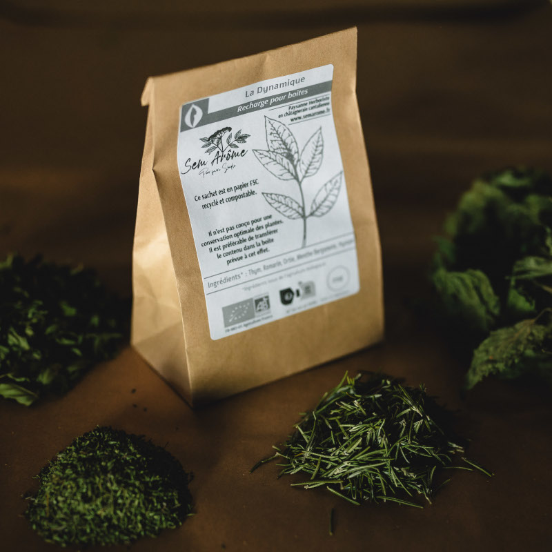 La recharge de votre tisane qui donne un coup de pep's